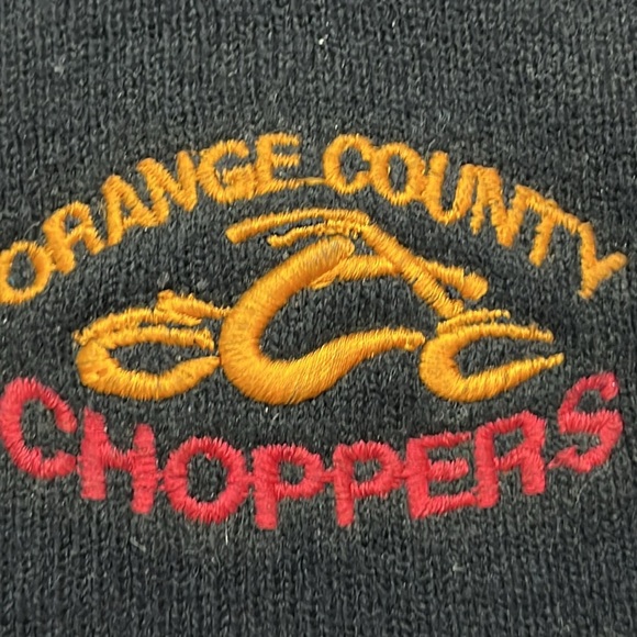 Orange County choppers BLACK BIKER KNIT HAT OCC BEANIE ORANGE MOTORCYCLE MOTO OS - Picture 8 of 10
